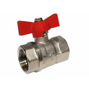 КРАН ШАРОВЫЙ  Ду3/4"  Ру 40 никель. В/В(баб) ГАЛЛОП 230