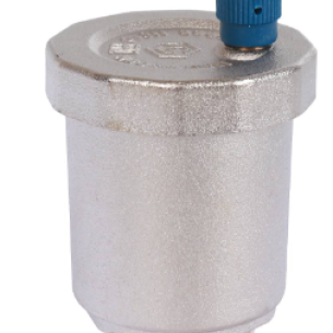 SVS-1011-000020 STOUT Воздухоотводчик автоматический вертикальный выпуск, нар.р. 3/4  никель.