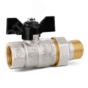 КРАН ШАРОВЫЙ С АМЕРИКАНКОЙ 3/4" LD