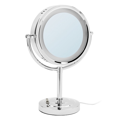 Зеркало увеличительное настольное, LED  RMM-1114