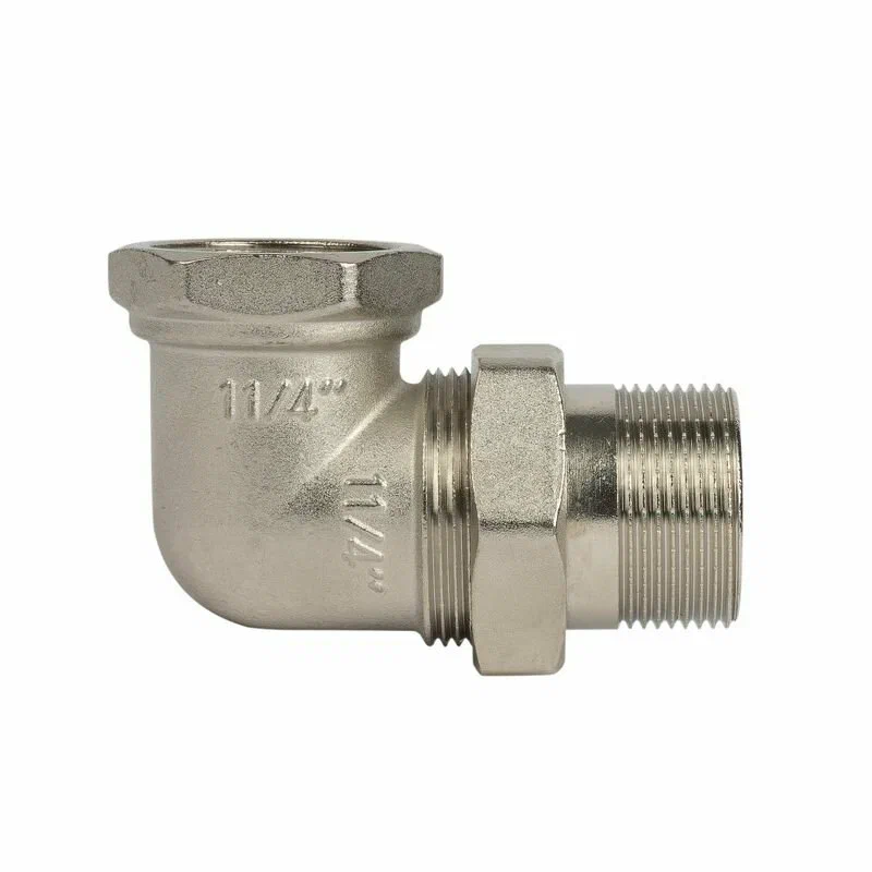 АМЕРИКАНКА 1 1/4" (5/4") В-Н углов. никел.