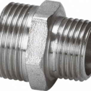 НИППЕЛЬ ПЕРЕХ. 1/4"-3/8" Н-Н (VT580)