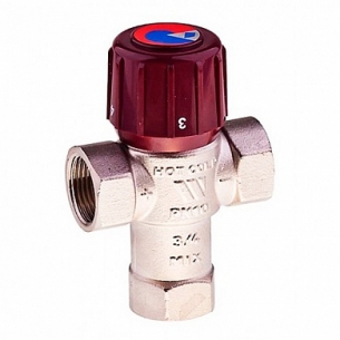 термостатический смесительный клапан 3/4 watts aquamix 32-50c